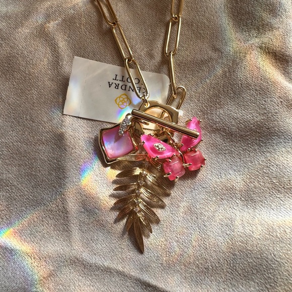 Kendra Scott Bianca Butterfly Gold CharmNecklace NWT